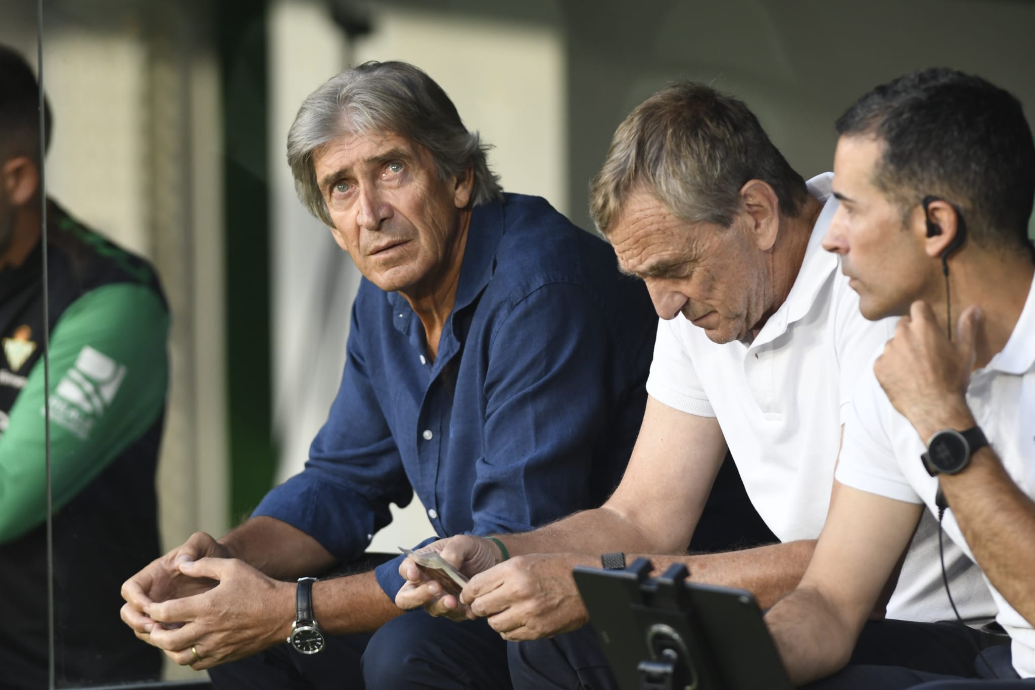 Manuel Pellegrini, ante el Rayo (Foto: Kiko Hurtado)