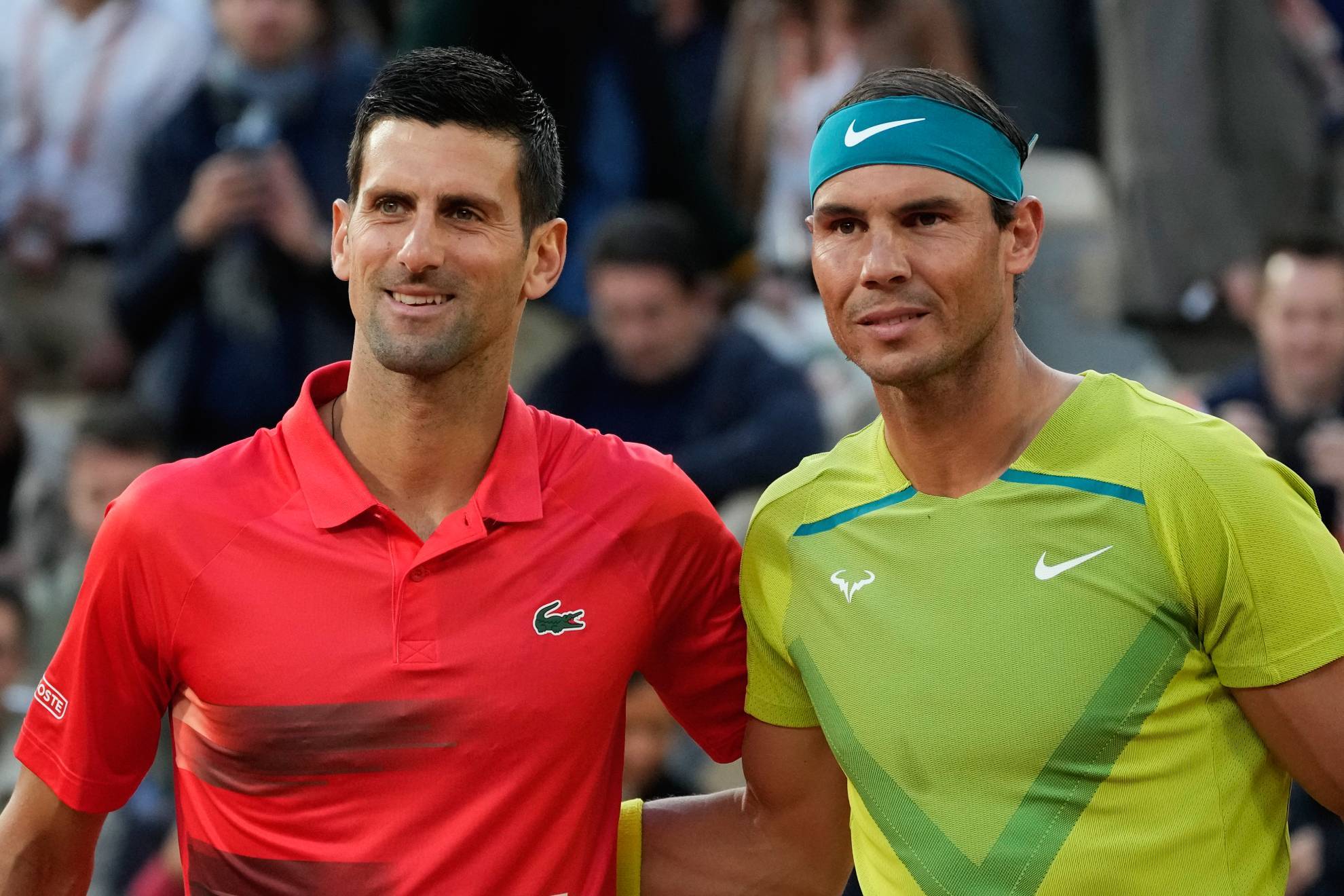 Rafa Nadal y Djokovic