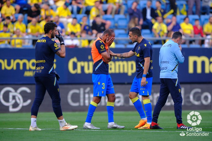 Fali se retira entre lágrimas. (Foto: LaLiga)