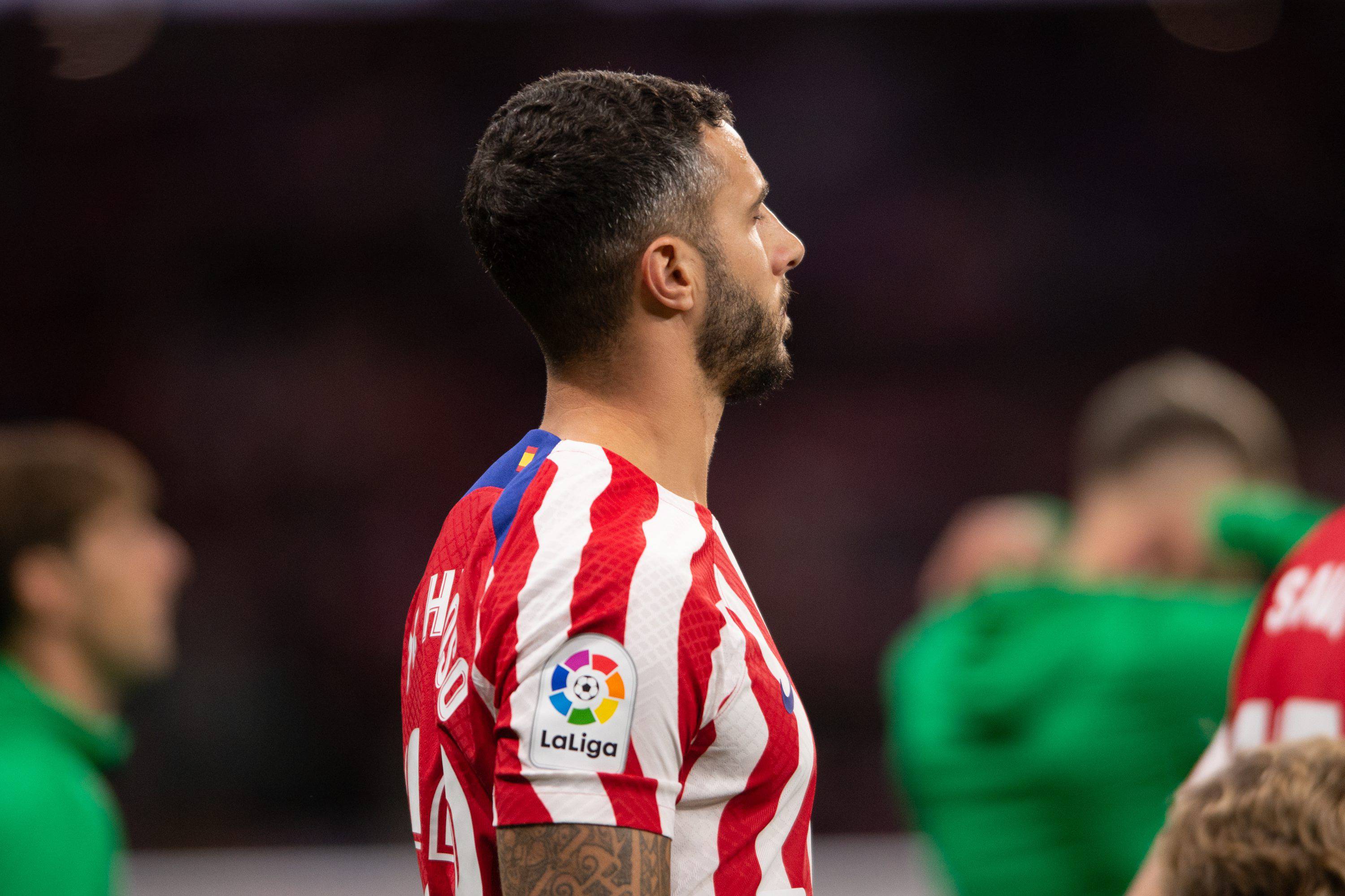 Mario Hermoso, en un partido con el Atlético de Madrid (Foto: Cordon Press).