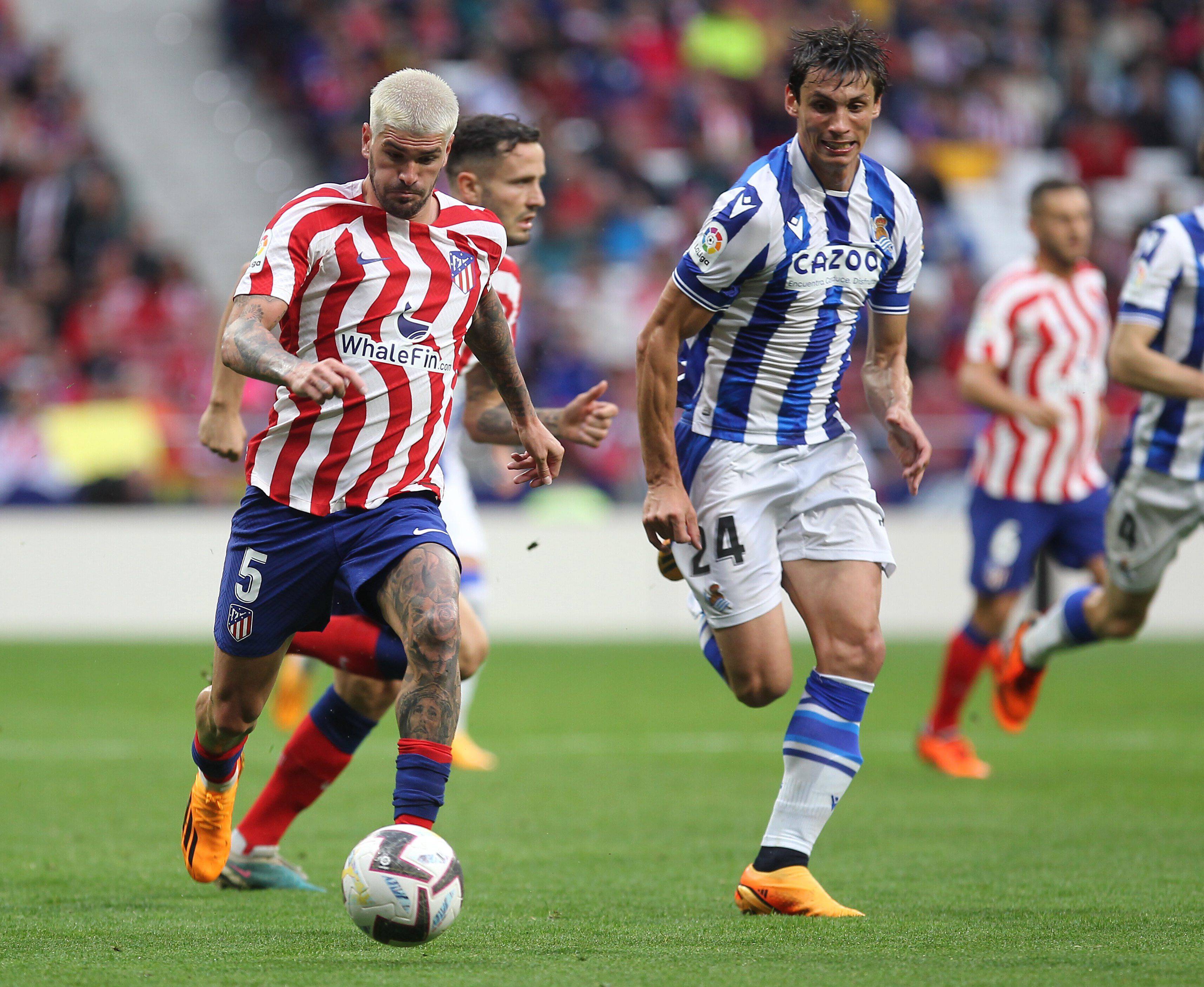 Rodrigo de Paul, en el Atlético-Real Sociedad (Foto: Cordon Press).