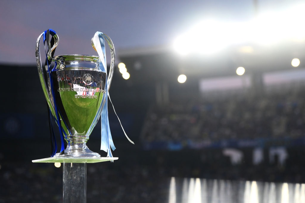 El trofeo de la Champions, en Estambul (Foto: UEFA).