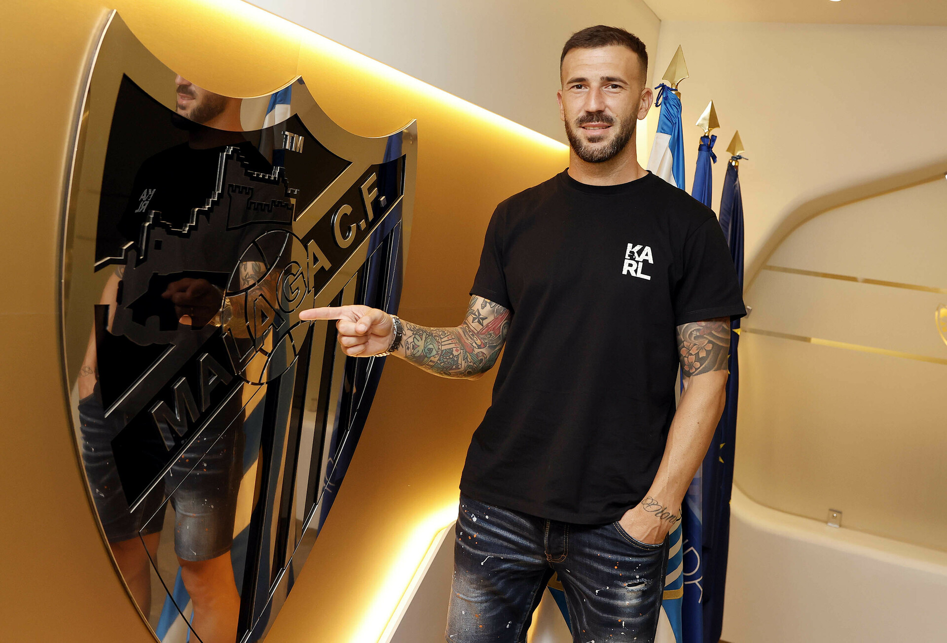 Dioni, nuevo jugador del Málaga CF (Foto: MCF).