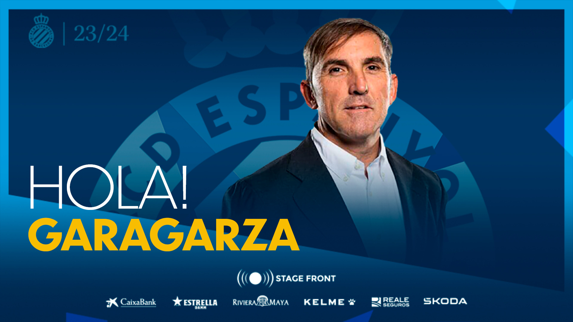 Fran Garagarza presentado como nuevo director deportivo del Espanyol (Foto: Espanyol)