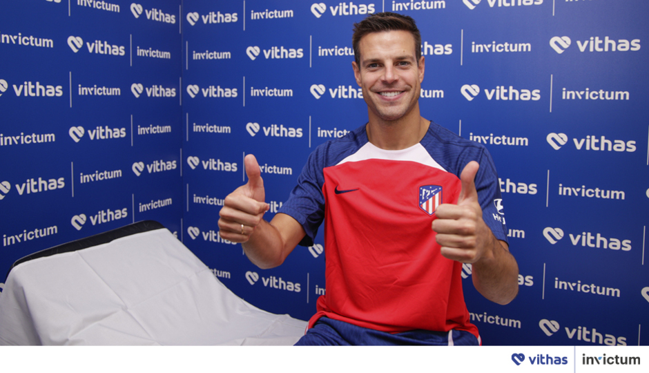 César Azpilicueta, nuevo jugador del Atlético de Madrid (FOTO: ATLETI).