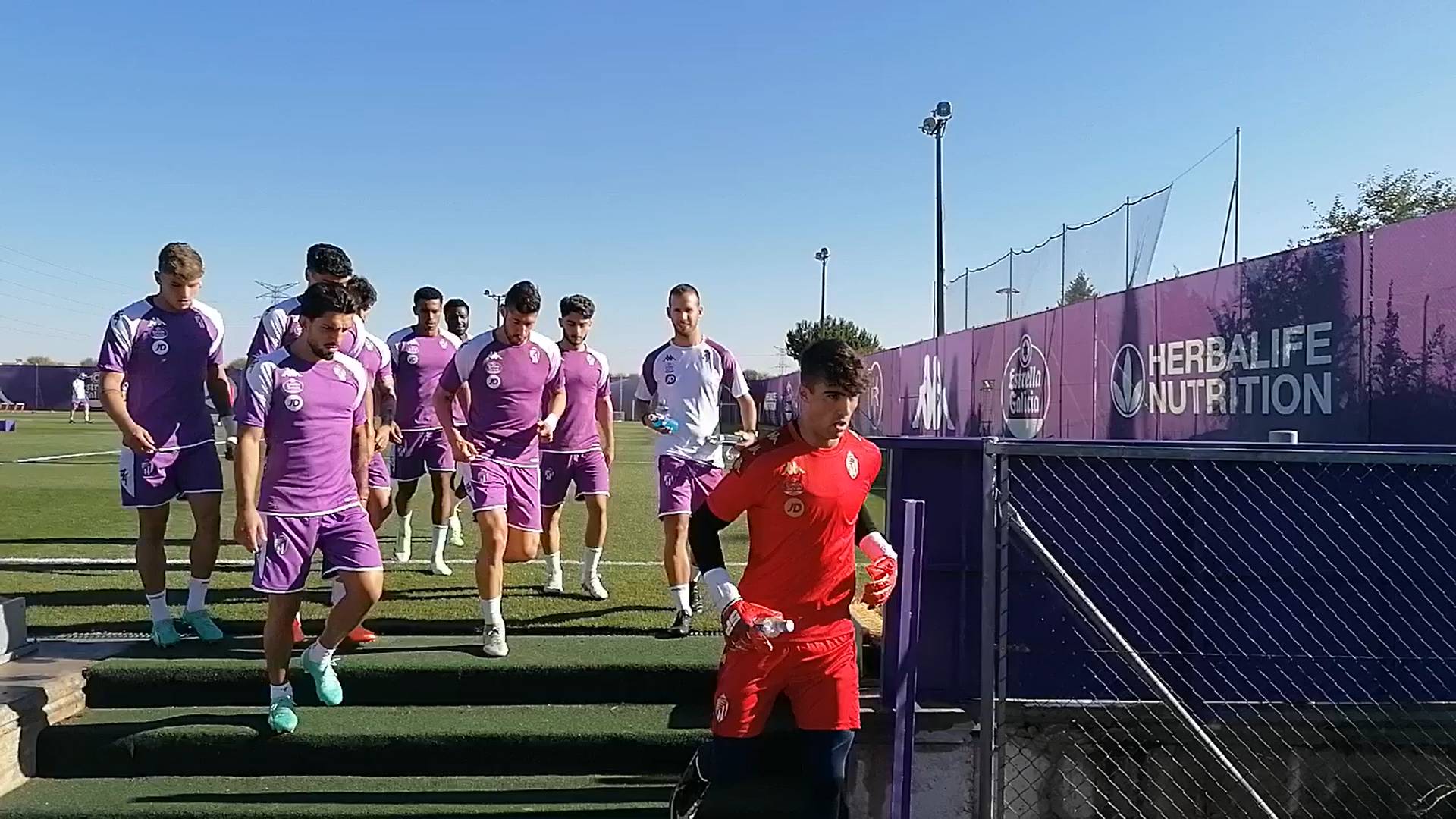 Raúl Moro se entrena con el Real Valladolid con permiso de la Lazio
