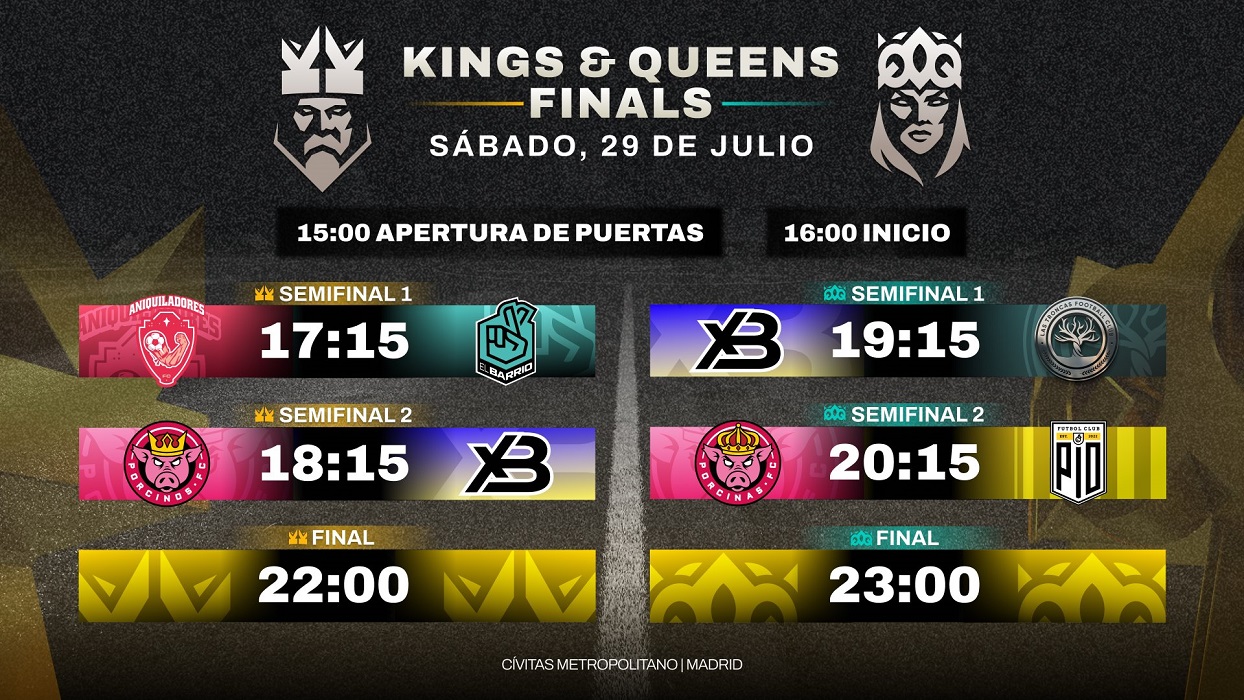 Kings League InfoJobs on X: 👑 Vive la Final Four de la Kings