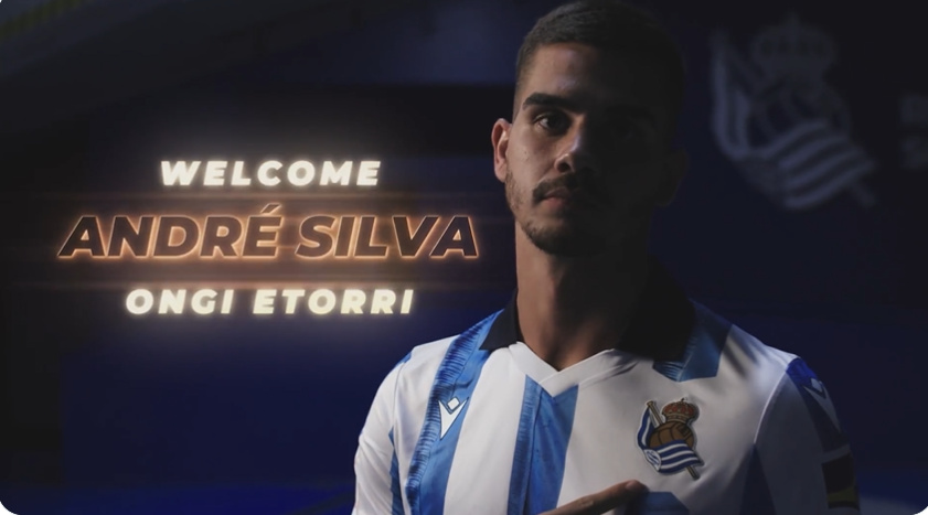 La Real anuncia el fichaje de André Silva.