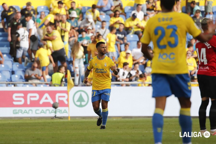 Jonathan Viera, jugador de la UD Las Palmas. Fuente: LALIGA.