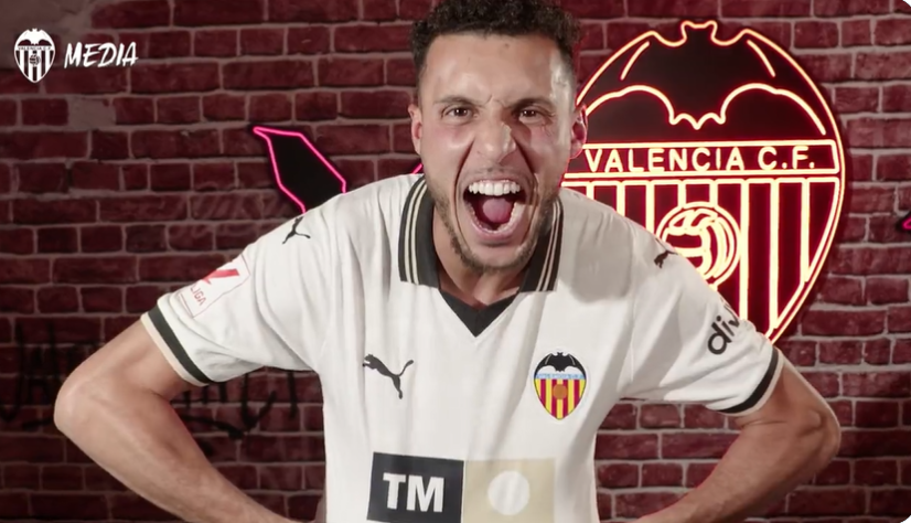 Amallah, nuevo jugador del Valencia.
