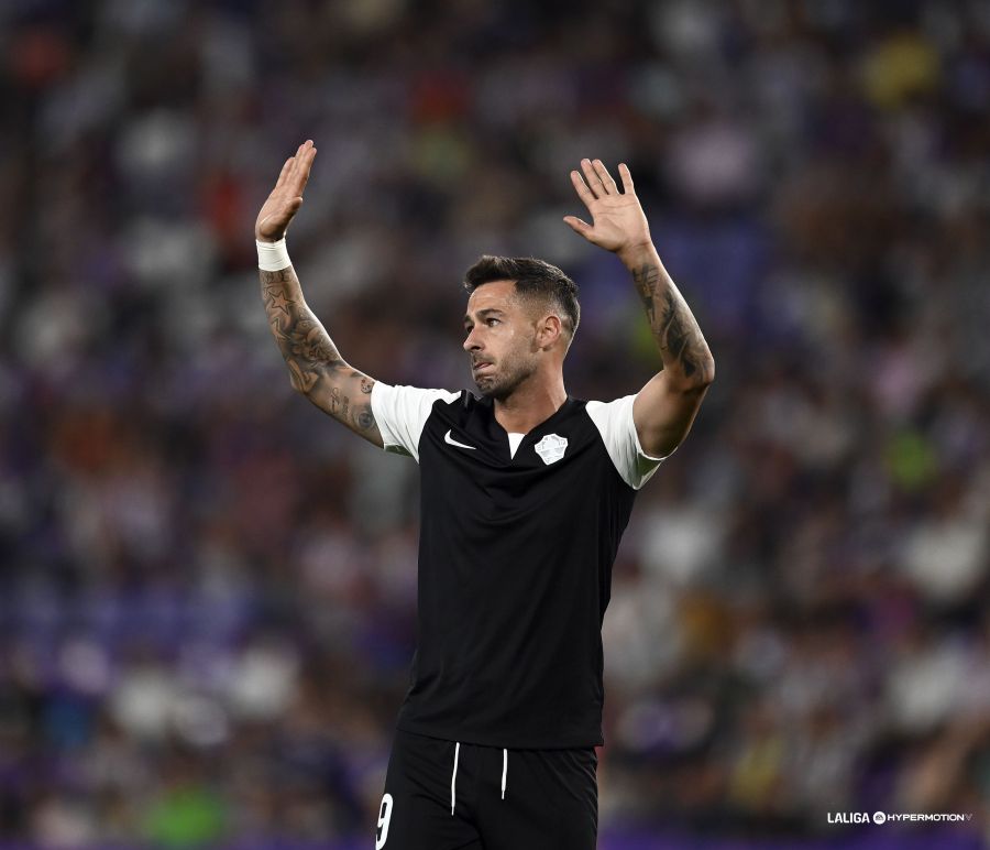 Sergio León en Zorrilla. (Foto: LaLiga)