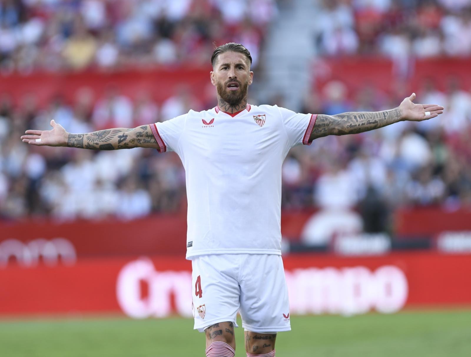 Sergio Ramos, ante Las Palmas (Foto: Kiko Hurtado)