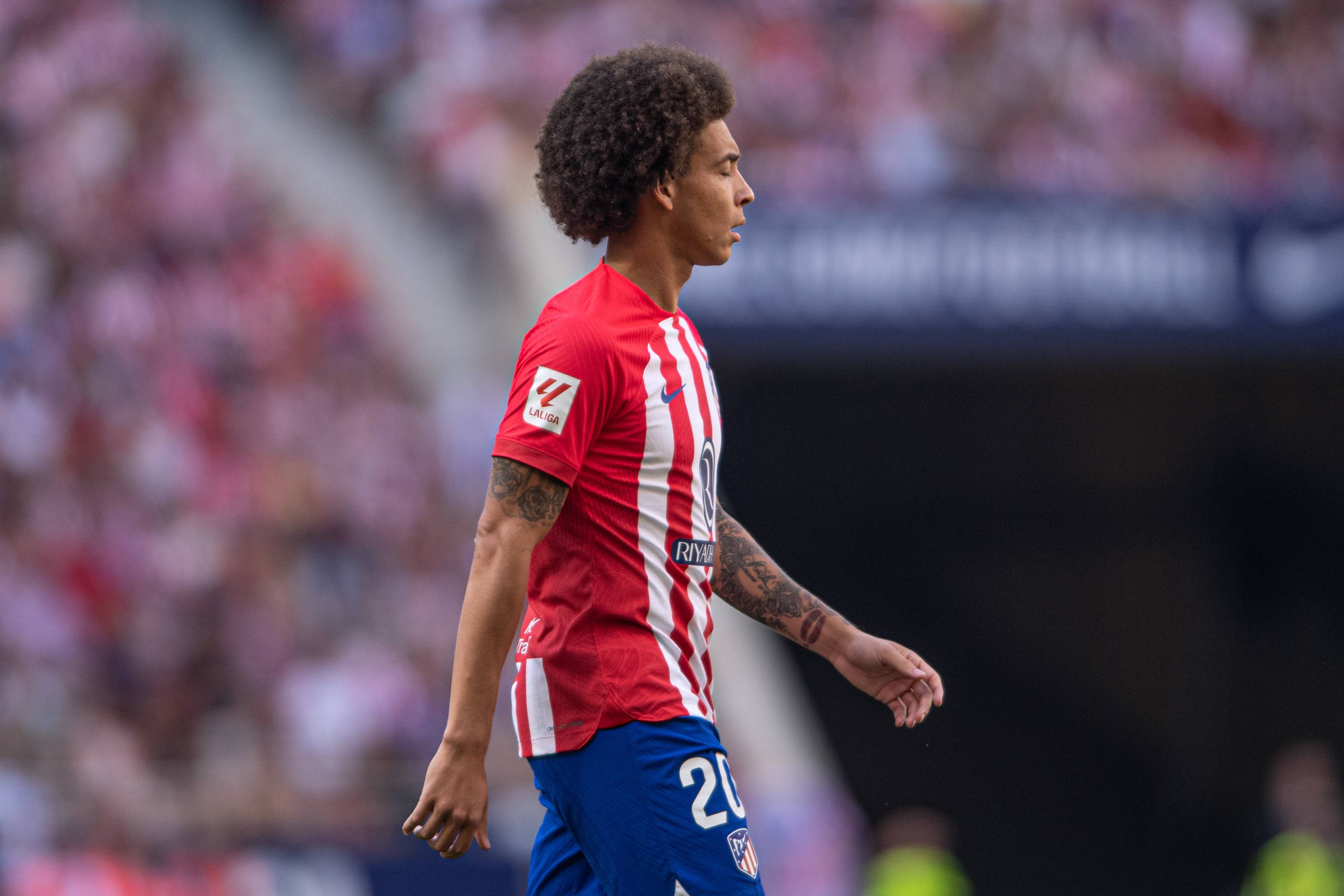 Axel Witsel, en un partido del Atlético de Madrid (Foto: Cordon Press).