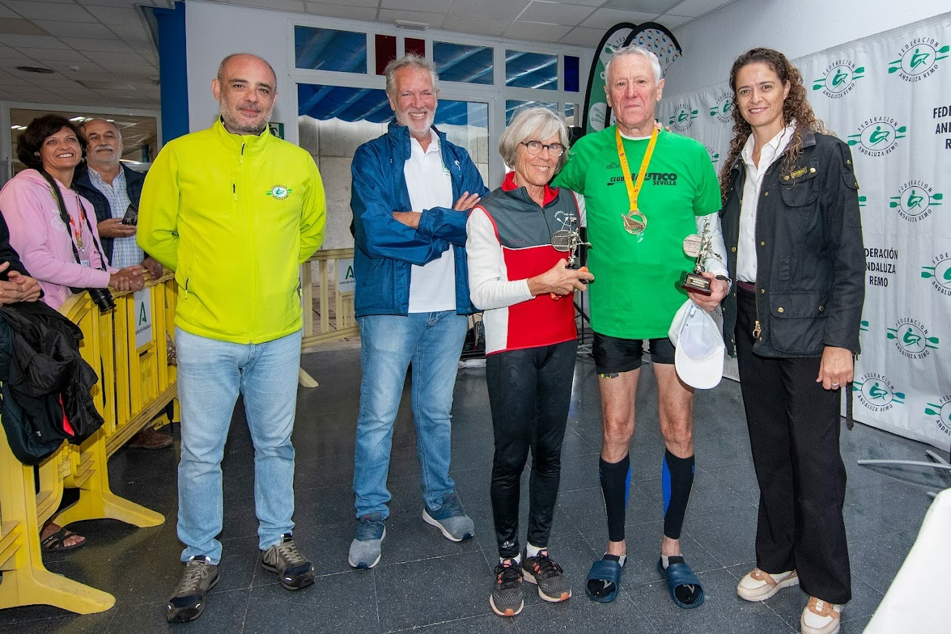 This was the sixth edition of the Rowing Masters Regatta in Seville