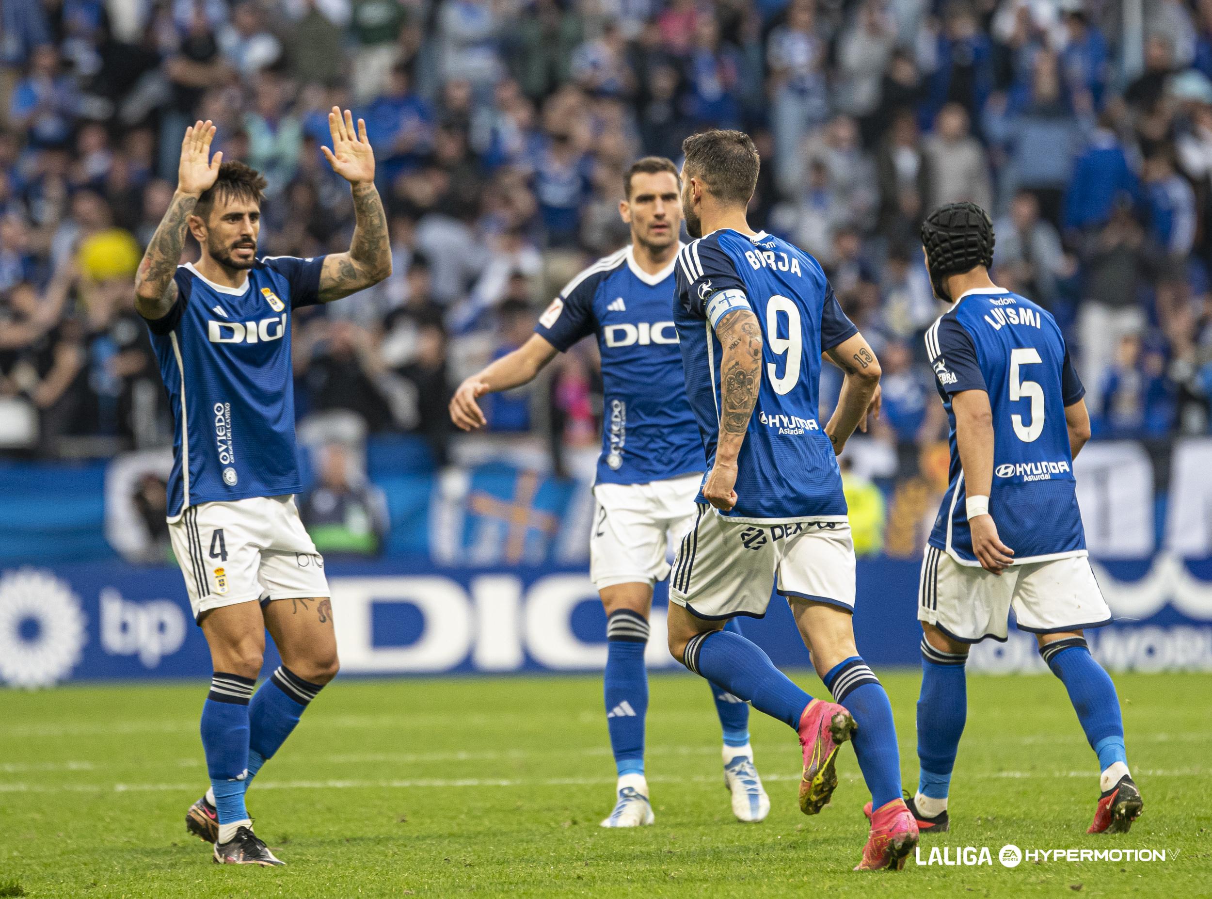 Posiciones de real oviedo contra sd eibar