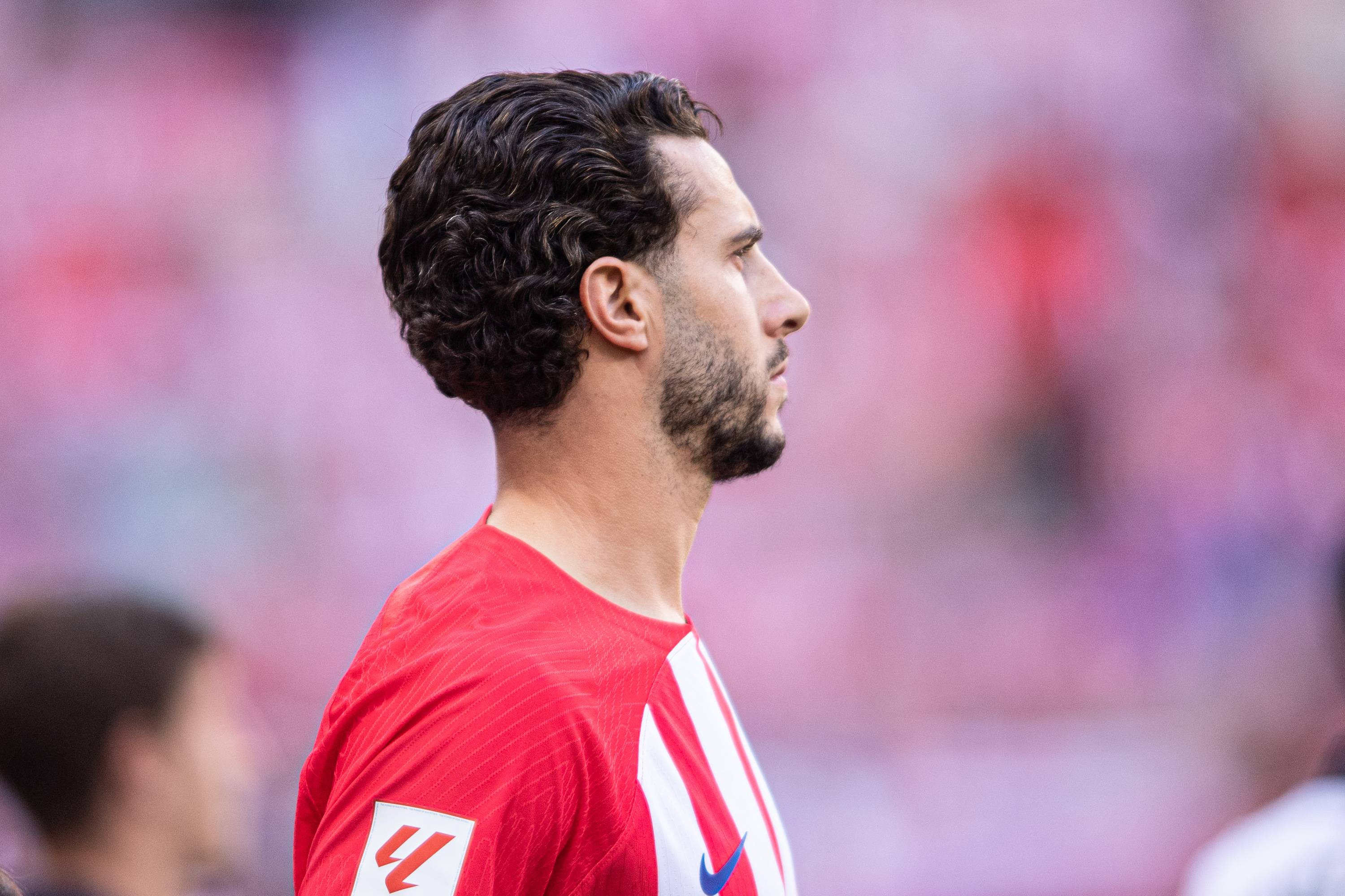 Mario Hermoso, en un partido del Atlético de Madrid (Foto: Cordon Press).