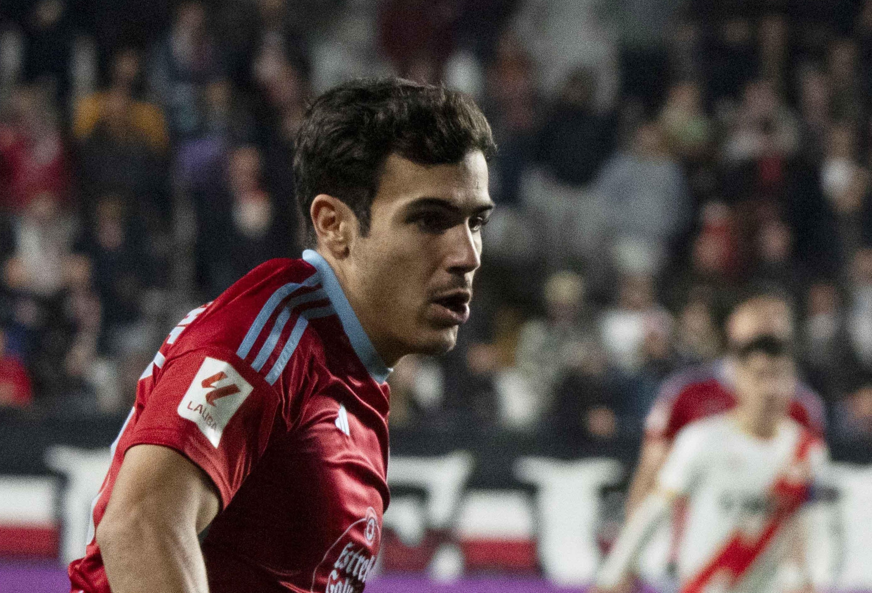 Manu Sánchez, en el Rayo - Celta (Foto: LALIGA).