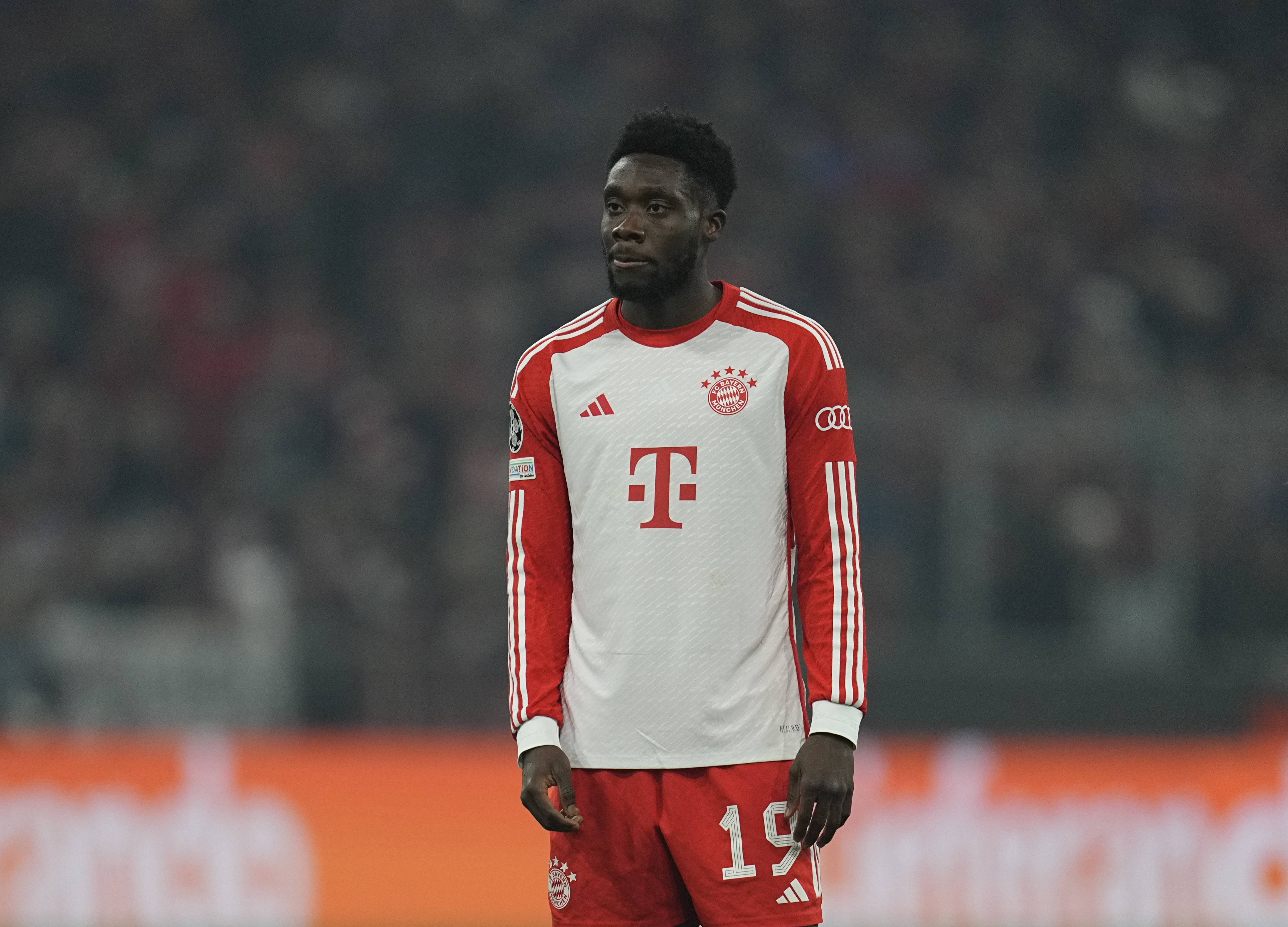 Alphonso Davies, durante un partido del Bayern de Múnich (Foto: Cordon Press).