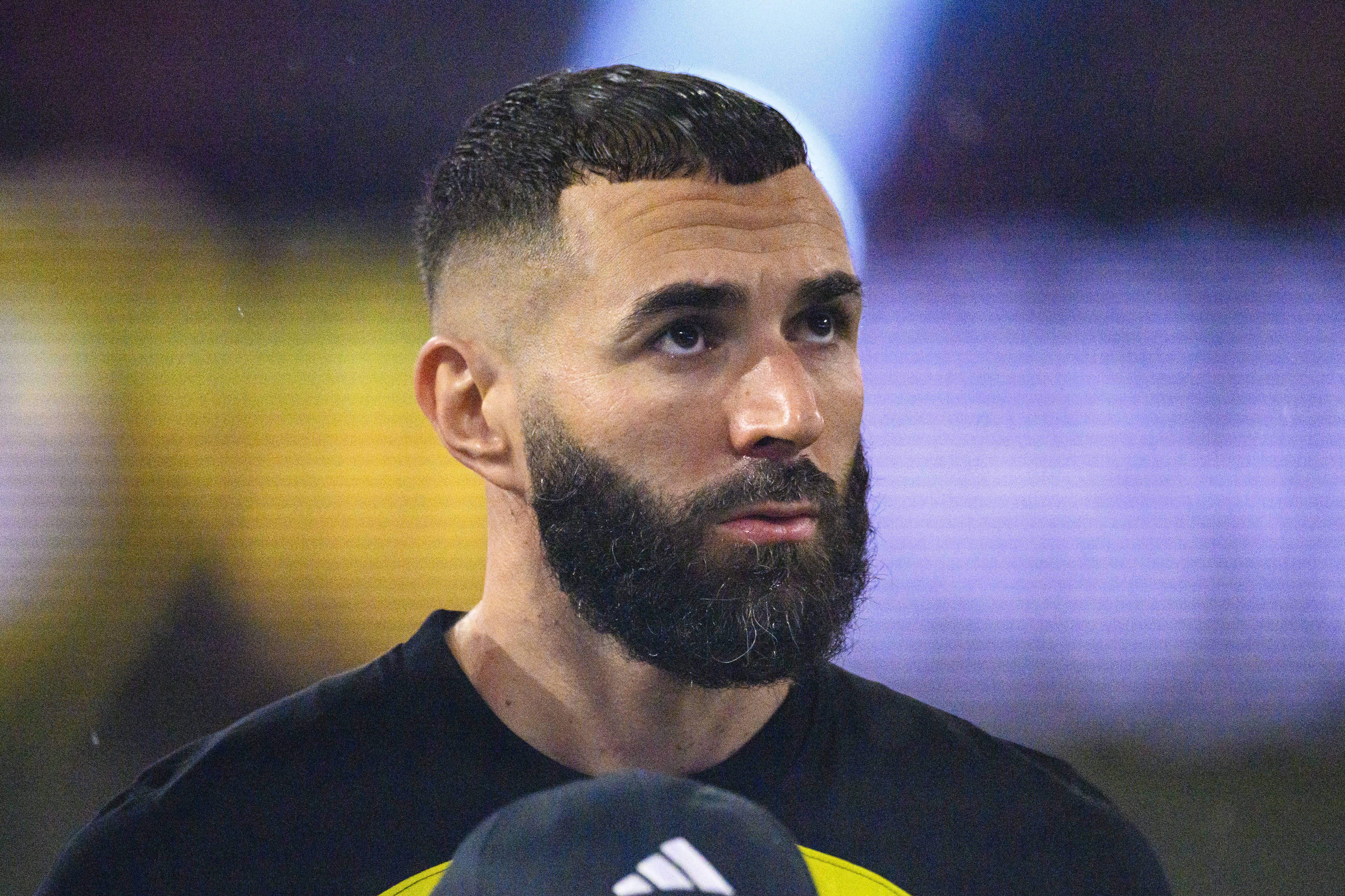 Benzema, en un partido del Al-Ittihad (FOTO: Cordón Press).