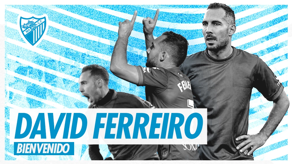 David Ferreiro, nuevo fichaje del Málaga CF.