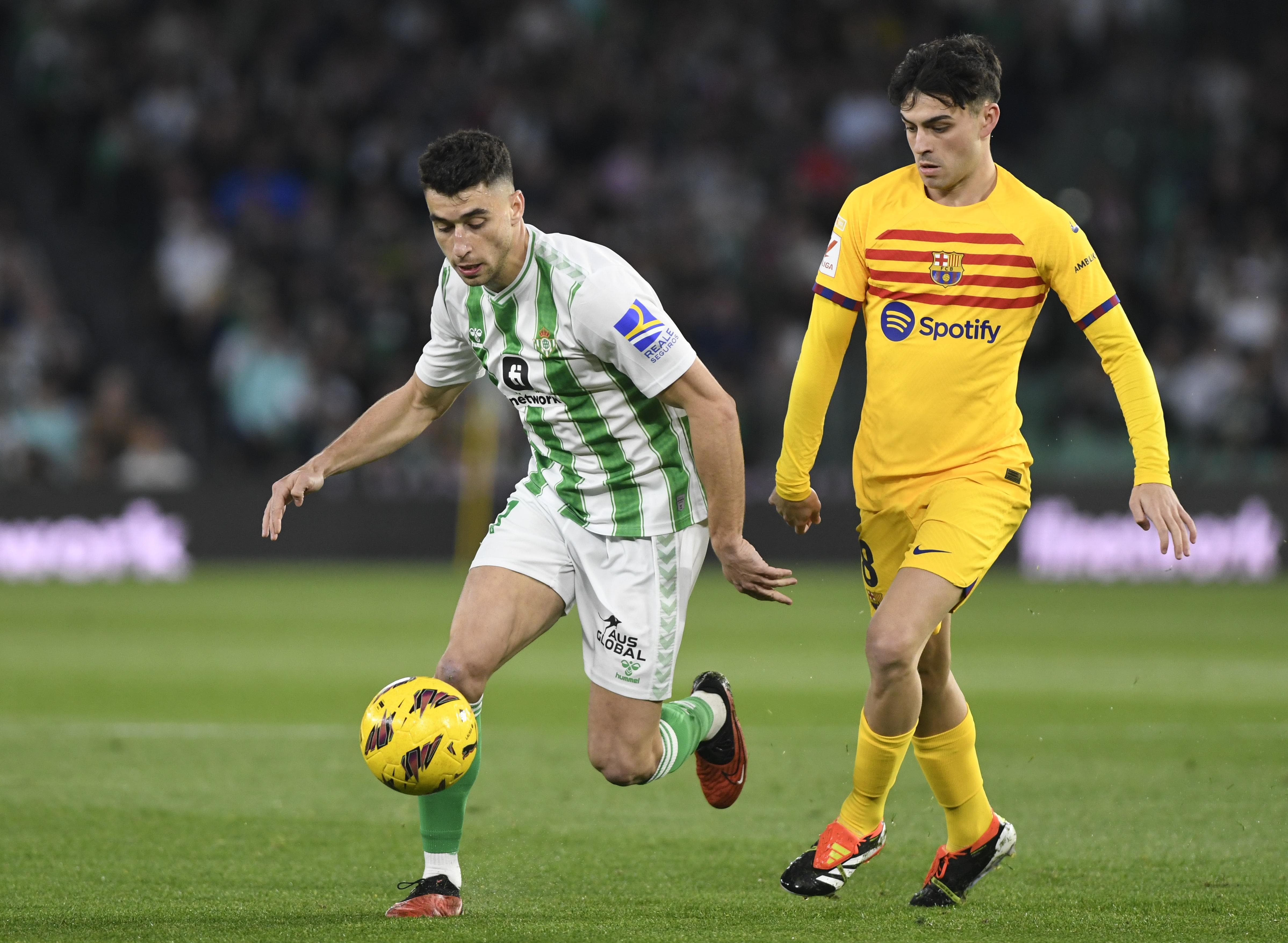 Marc Roca, contra el Barcelona (Foto: Kiko Hurtado)