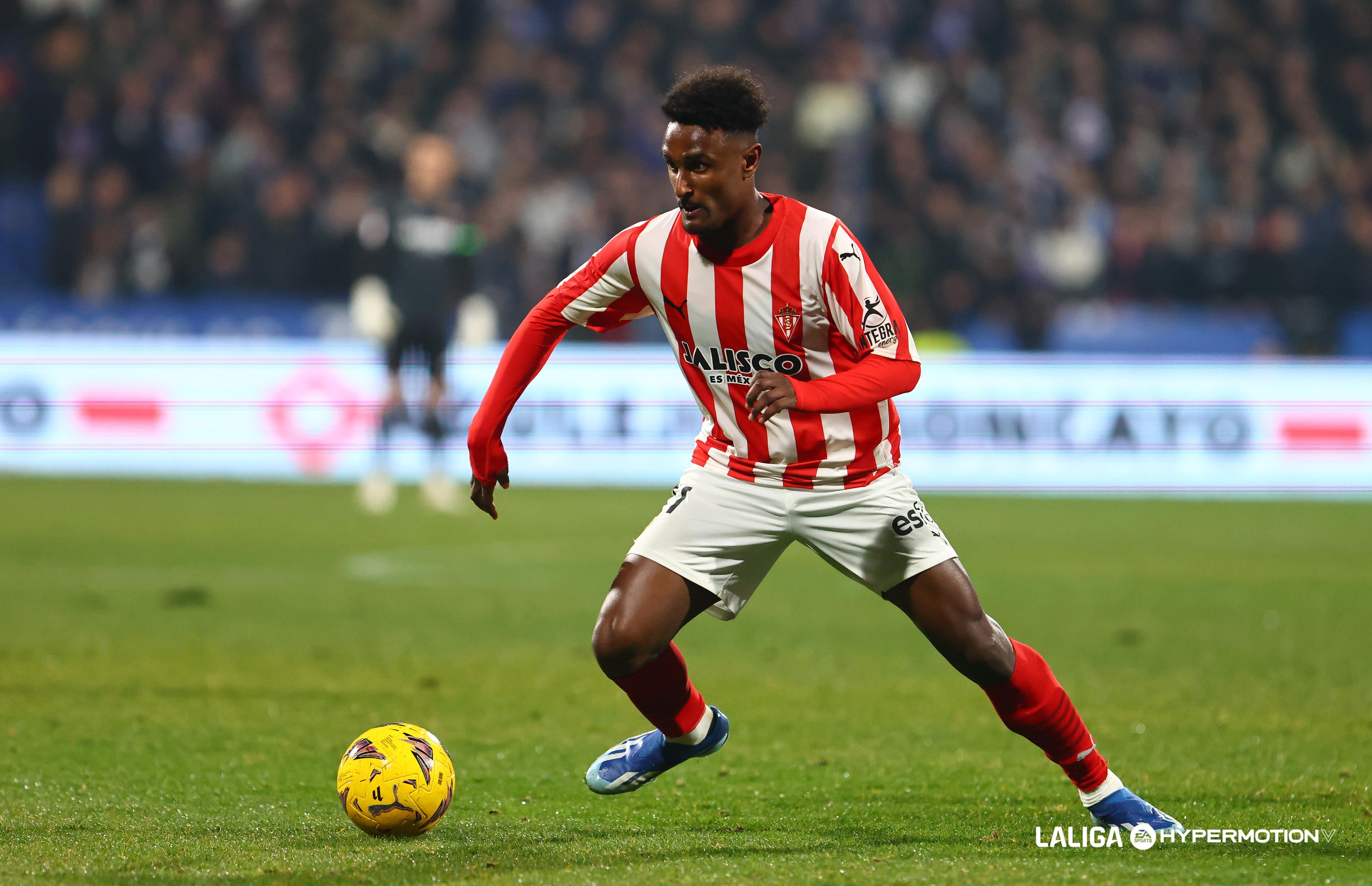 Haissem Hassan en La Romareda (Foto: LALIGA).