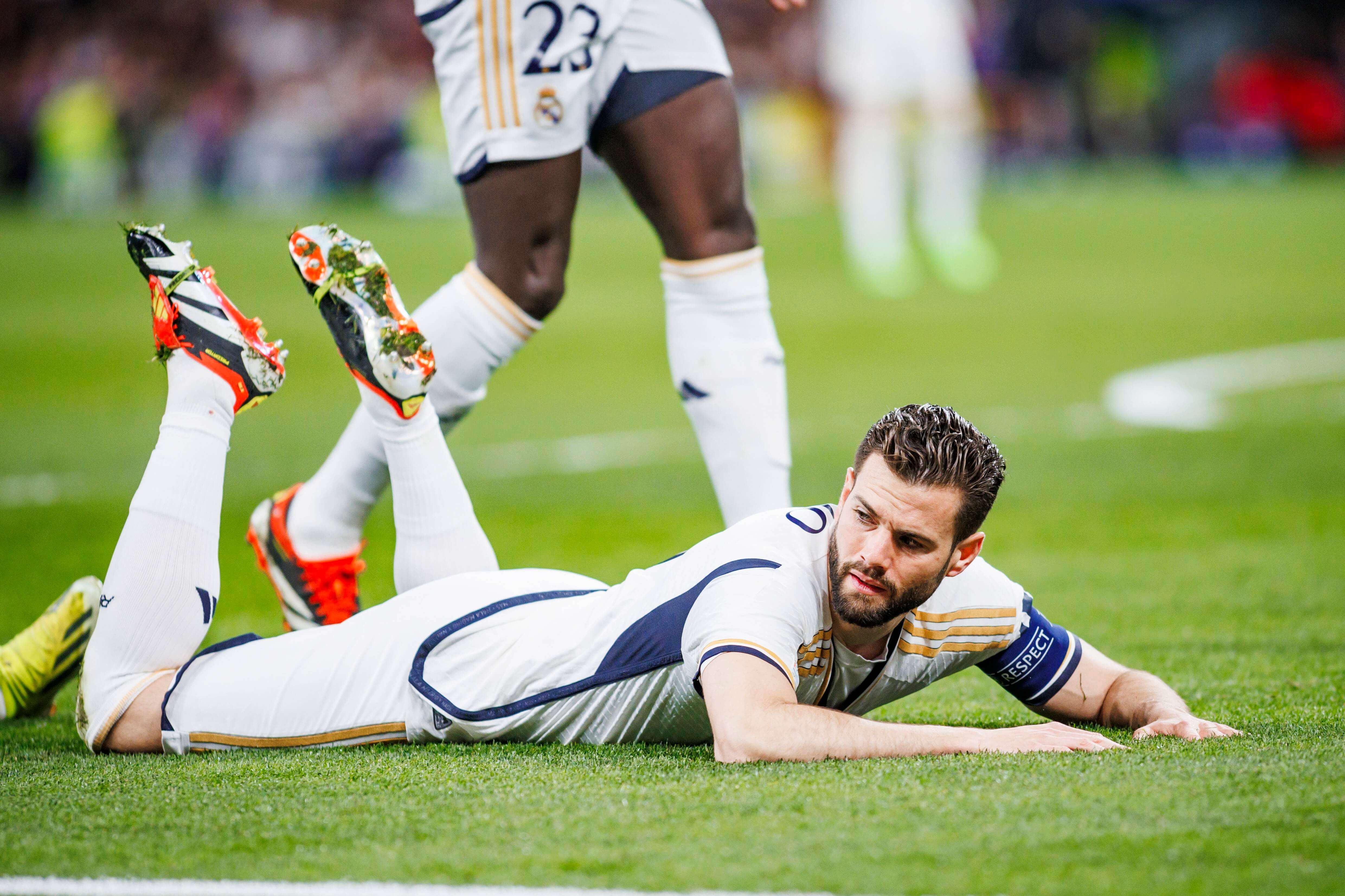 Nacho Fernández, en un partido del Real Madrid (Foto: Cordon Press).