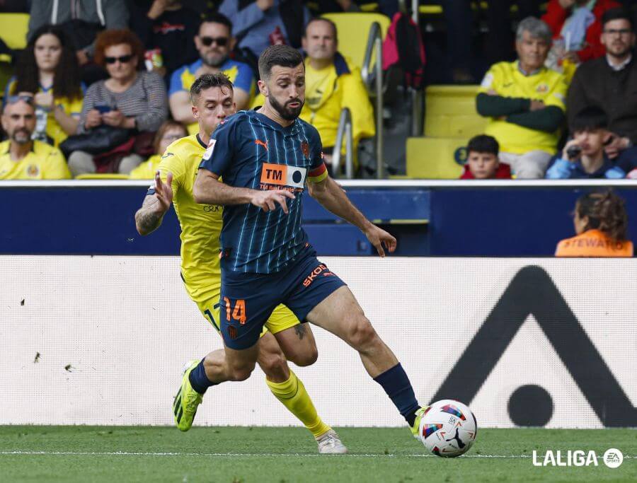 José Gayà, ante el Villarreal CF (Foto: LALIGA).