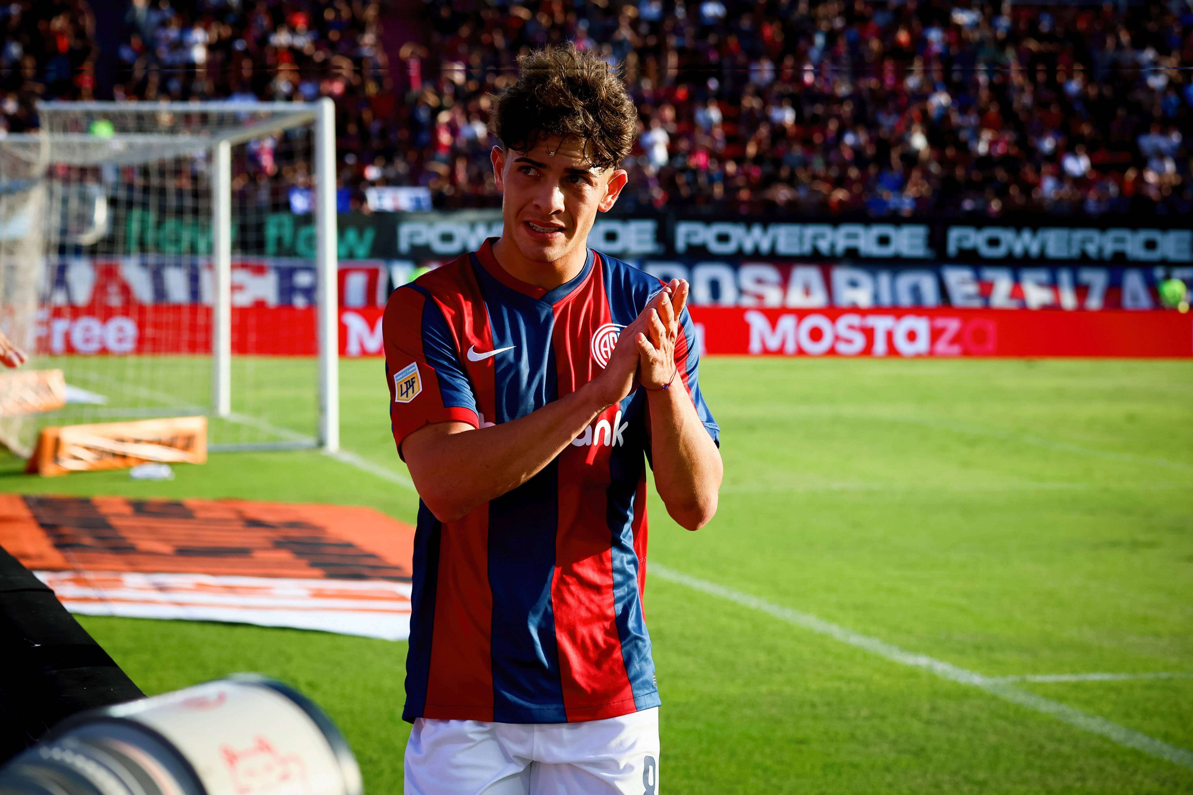 Agustín Giay, con San Lorenzo (Foto: Cordon Press). 