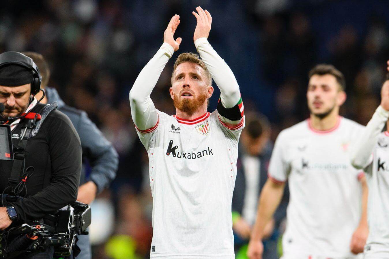 Aplauso de Iker Muniain en el Bernabéu (Foto: Athletic Club).