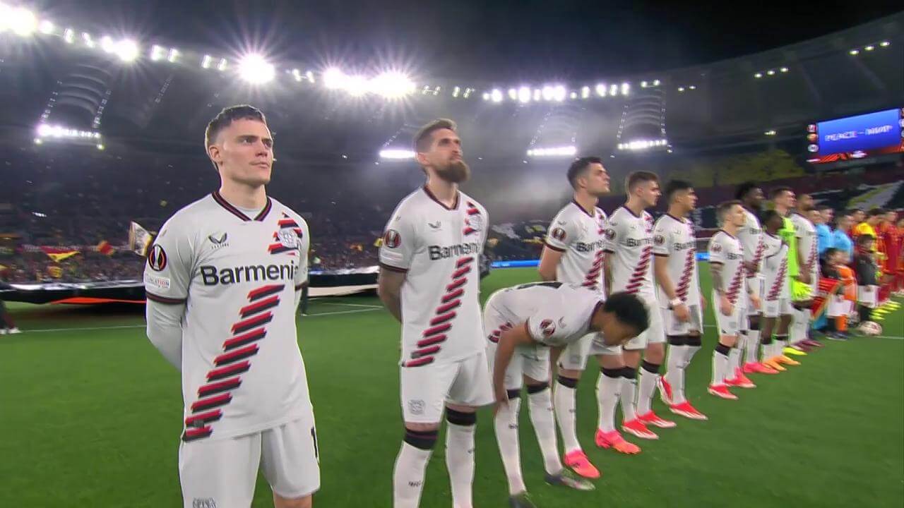 Suena el himno de la Europa League en el Olímpico de Roma