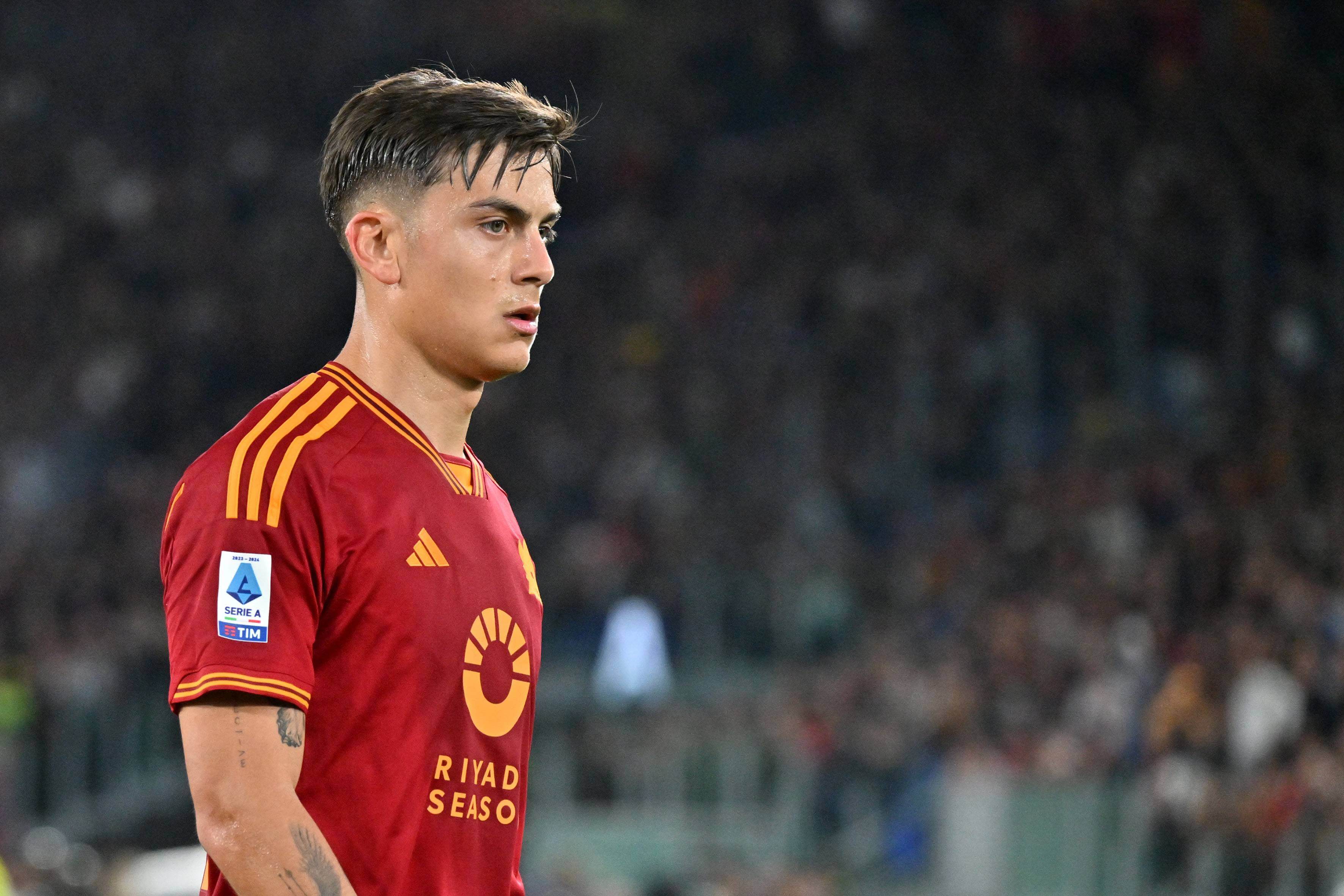 Paulo Dybala, en un partido de la Roma (Foto: Cordon Press).