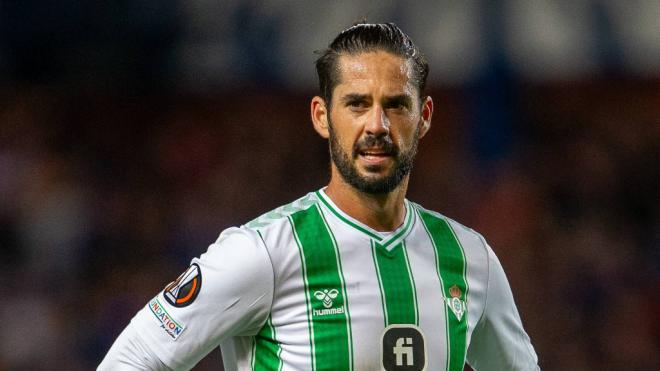 Isco Alarcón con el Betis. 