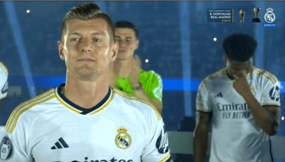 Toni Kroos en el Santiago Bernabéu (RMTV)