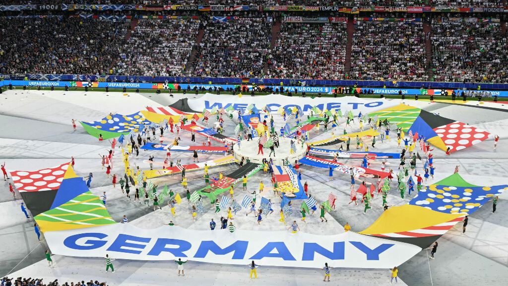 Ceremonia de la Eurocopa (Fuente: @euro2024)