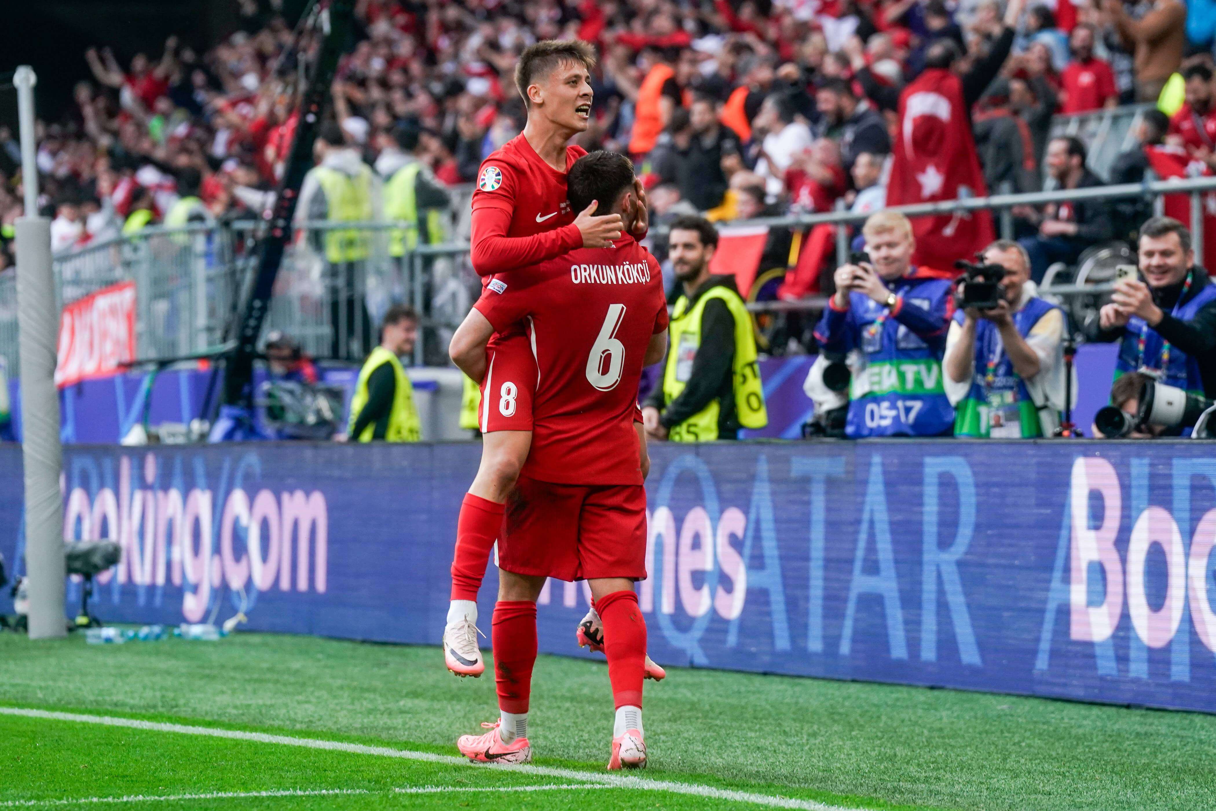 Arda Güler celebra el gol ante Georgia (Foto: Cordon Press)