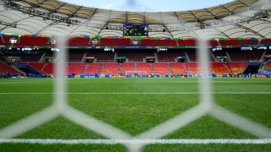 El estadio del Stuttgart, el Mercedes-Benz Arena espera a Alemania y Hungría (foto: Cordon Press).