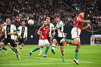 Thomas Müller jugó en el último Alemania -Hungría en la Nations League (foto: Cordon Press).