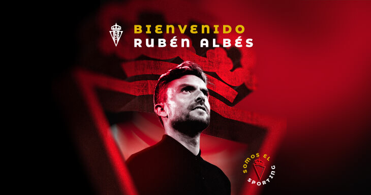 Rubén Alvés, nuevo entrenador del Real Sporting. (Foto: Real Sporting)