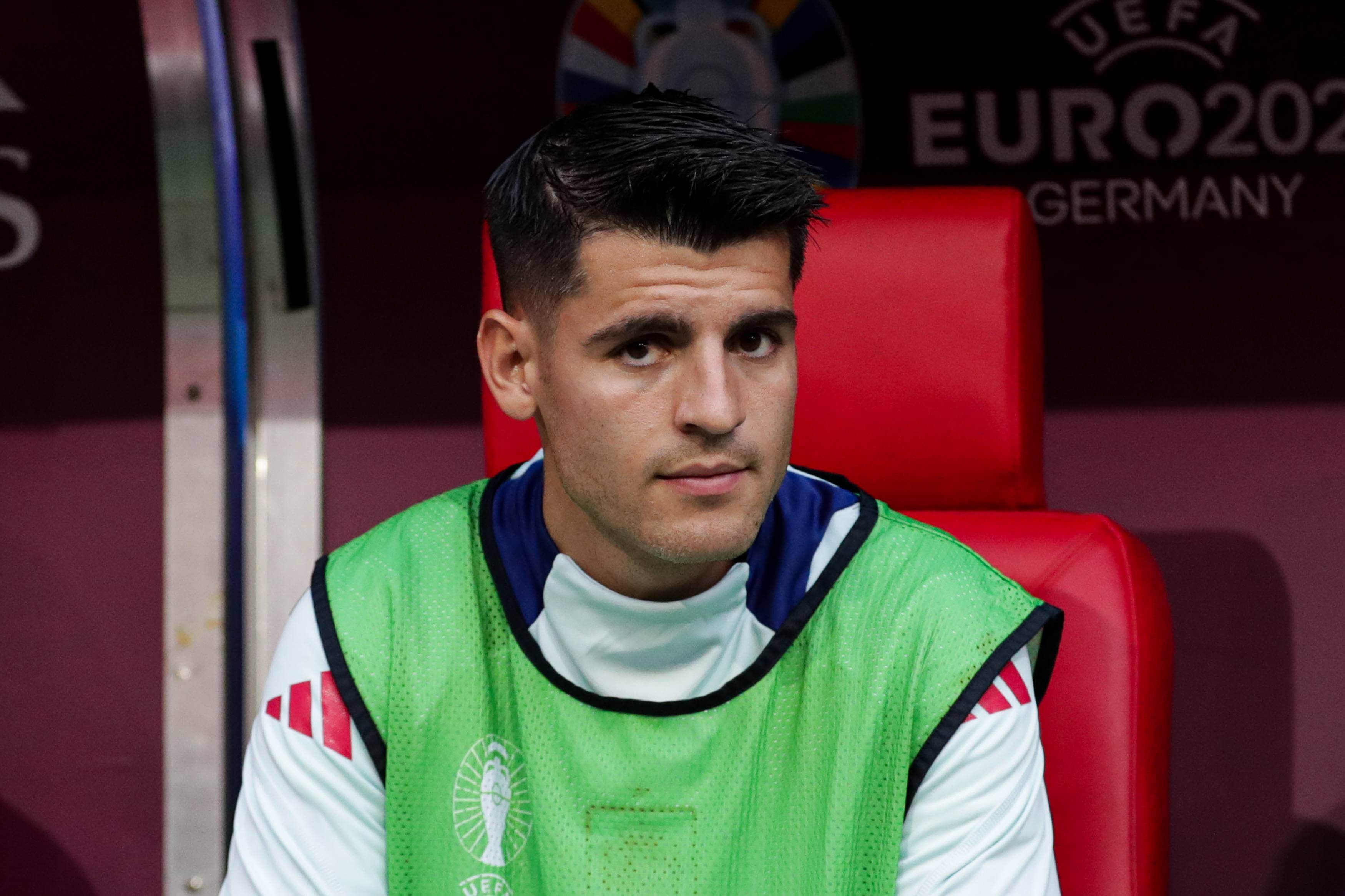 Álvaro Morata, durante la Eurocopa con España (Foto: Cordon Press).