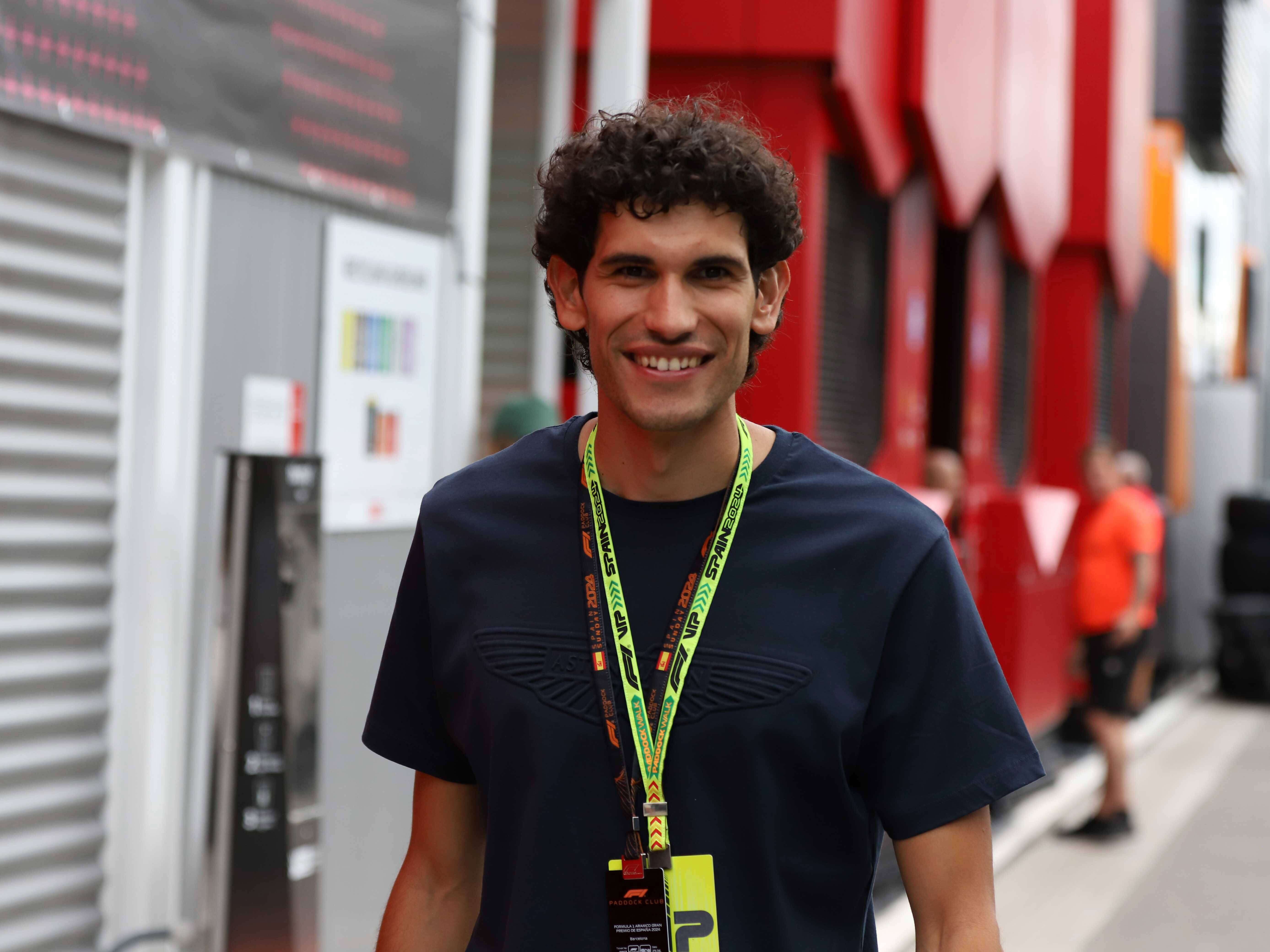 Jesús Vallejo, en el GP de España (FOTO: Cordón Press).