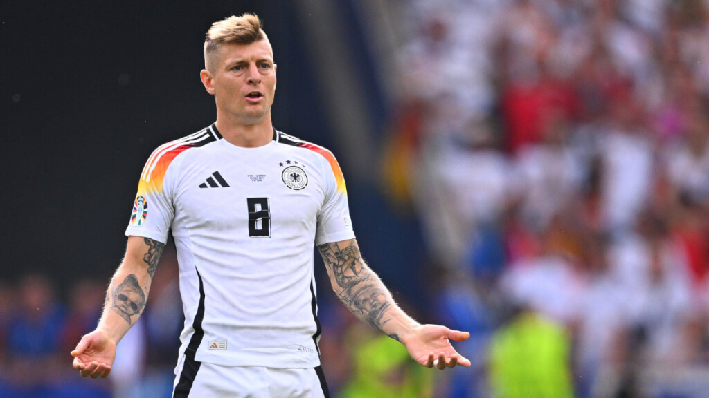 Toni Kroos durante el partido contra España (Cordon Press)