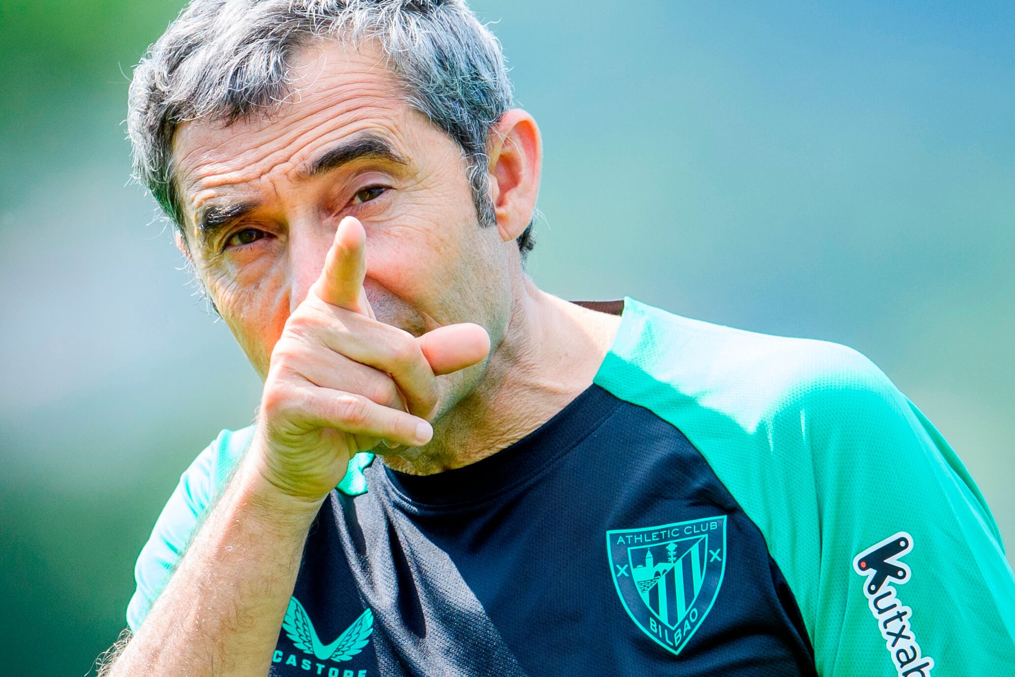 Las primeras órdenes de Ernesto Valverde en Lezama (Foto: Athletic Club).