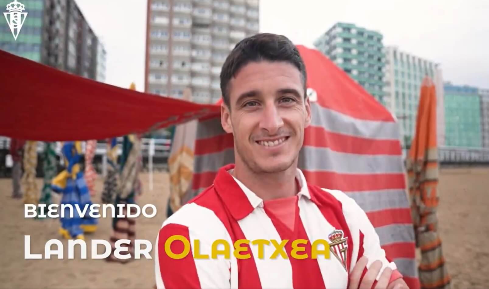 Lander Olaetxea, nuevo fichaje del Real Sporting.