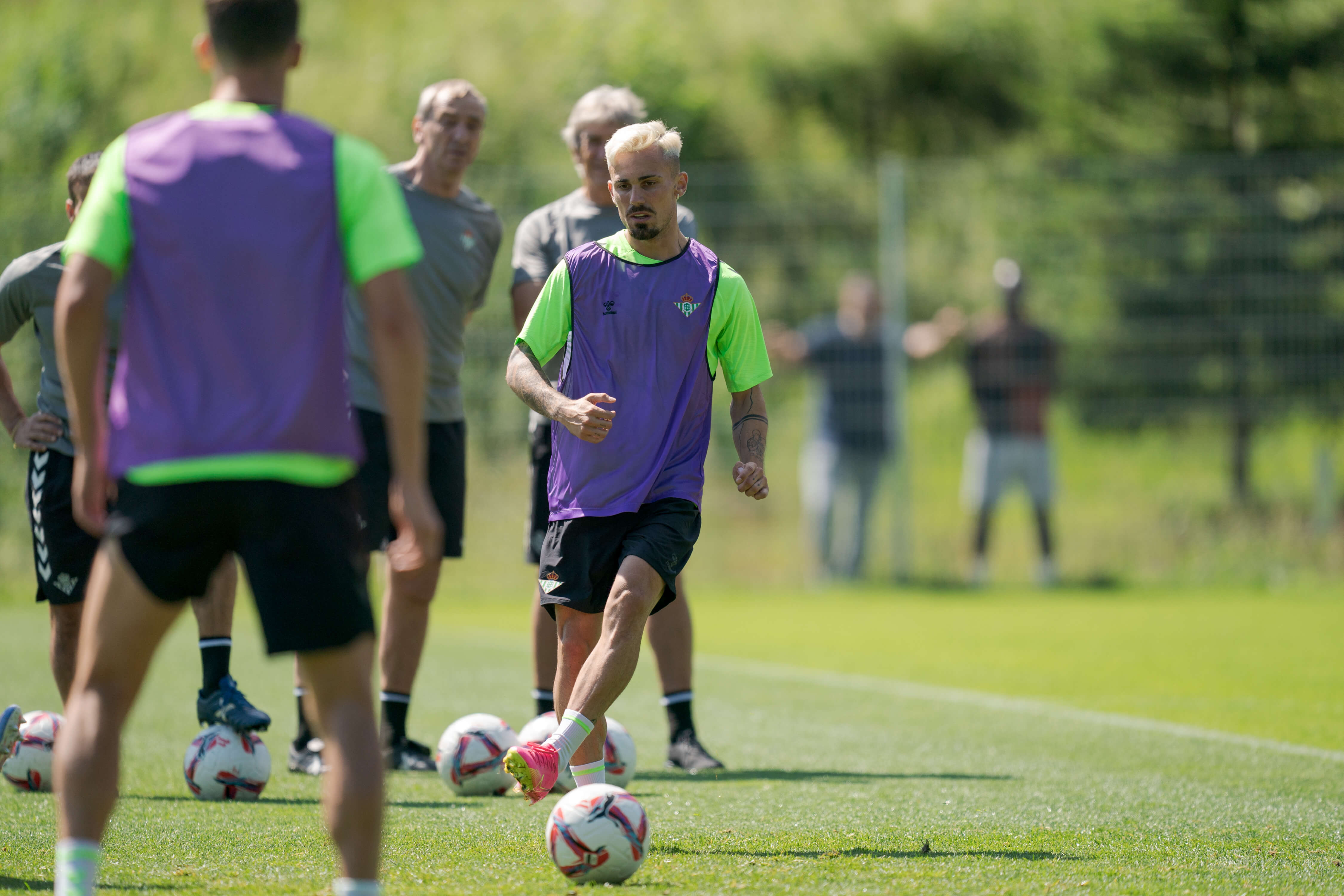 Rodri Sánchez, entrenando en Austria (Foto: RBB)