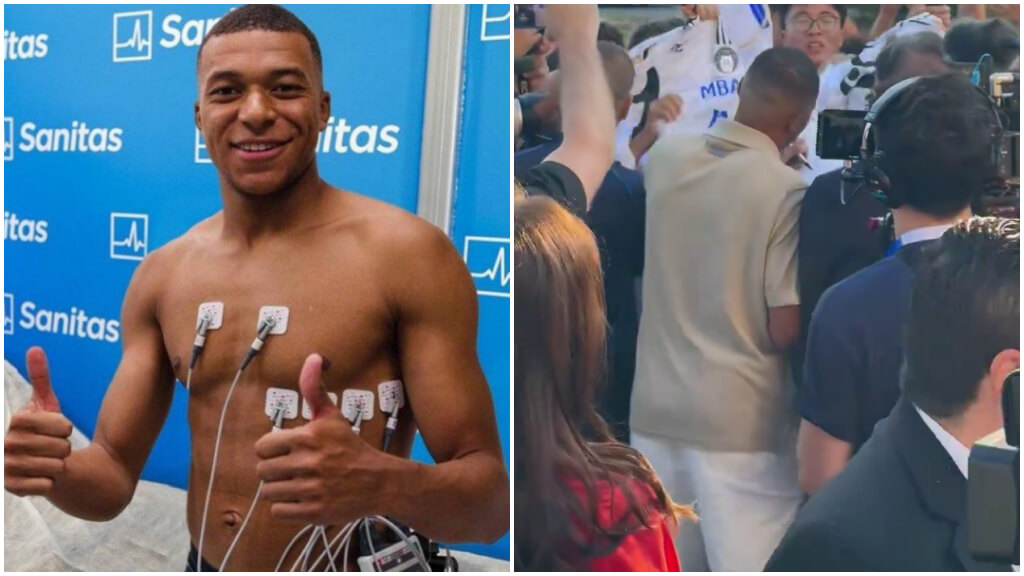 Kylian Mbappé pasa reconocimiento médico