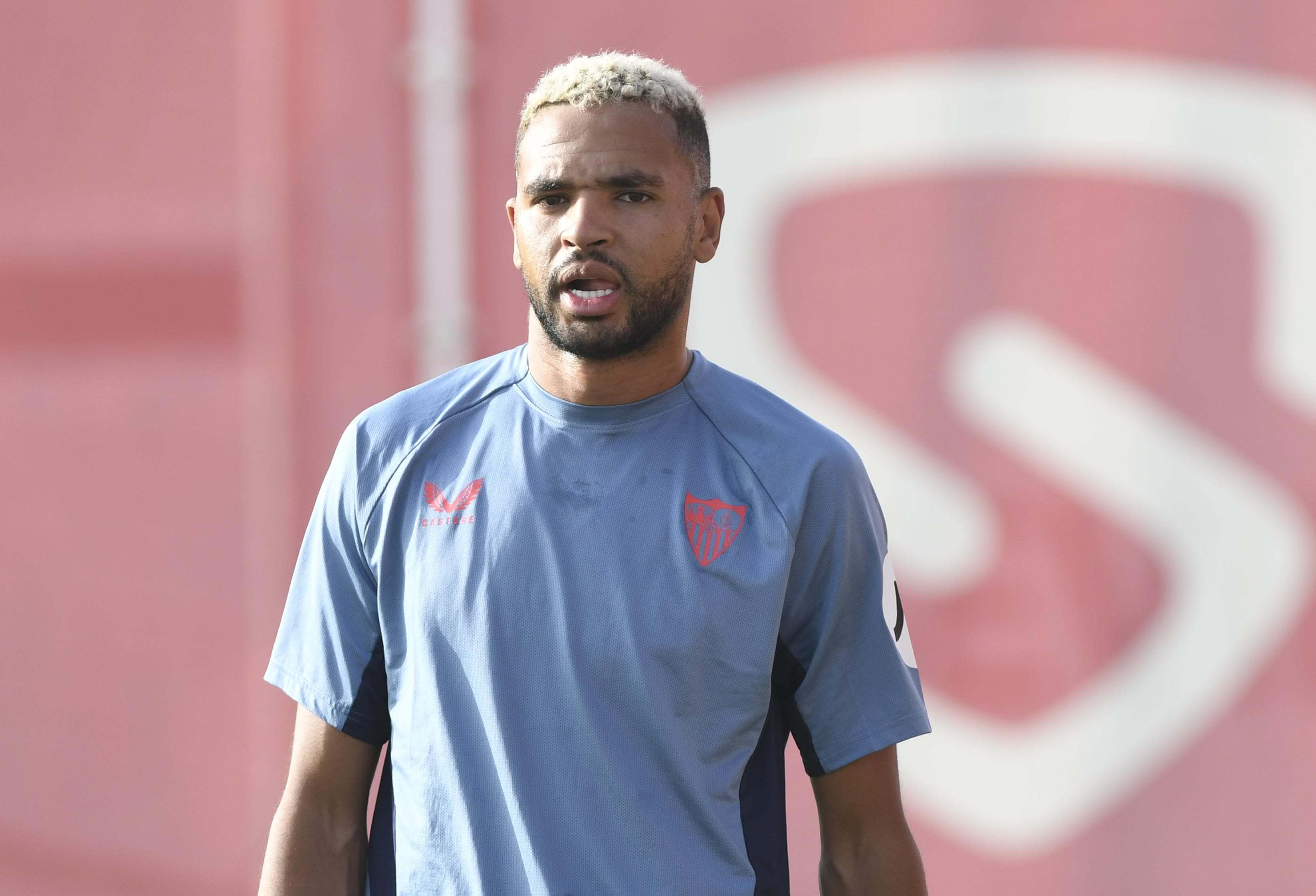 Youssef En-Nesyri, en el entrenamiento (Foto: Kiko Hurtado)