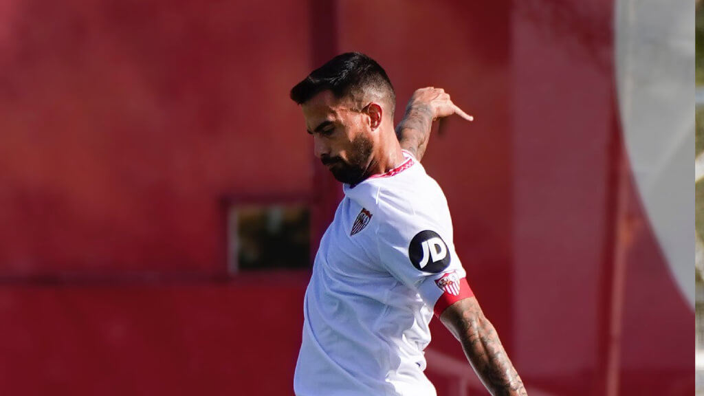 Suso, ante el Sevilla Atlético (Foto: SFC). 