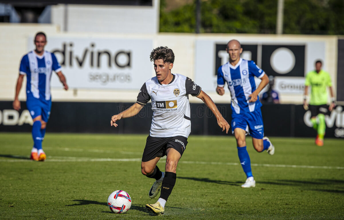 Martin Tejón en el Valencia-Alavés