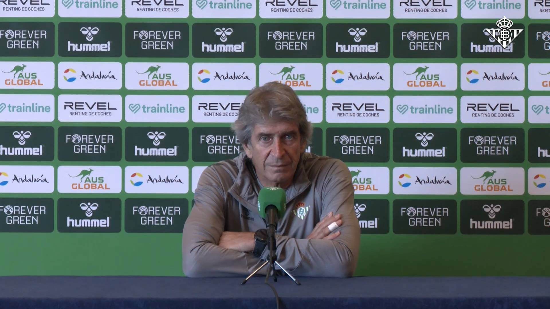 Rueda de prensa de Pellegrini previa al amistoso contra el Manchester United